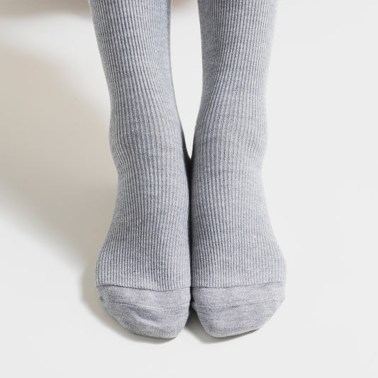 Graines Blanche オリジナルソックス(イタリアングレー)